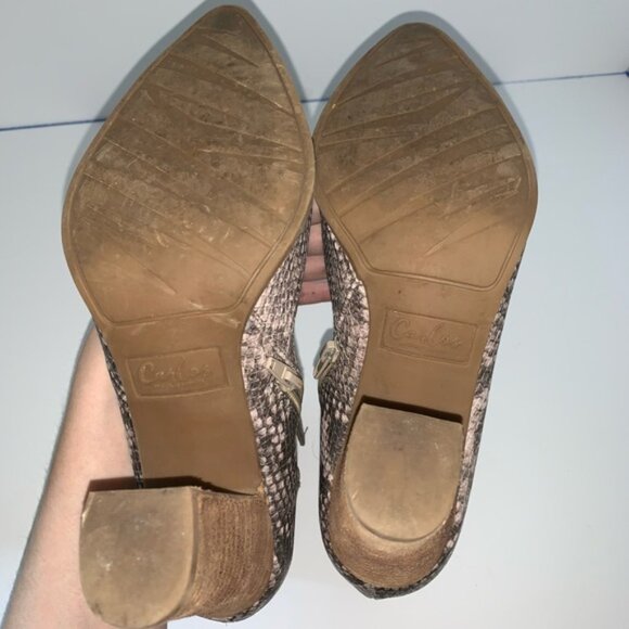 Carlos by Carlos Santana Snakeskin ‘LYDIA’ Booties - Picture 9 of 11